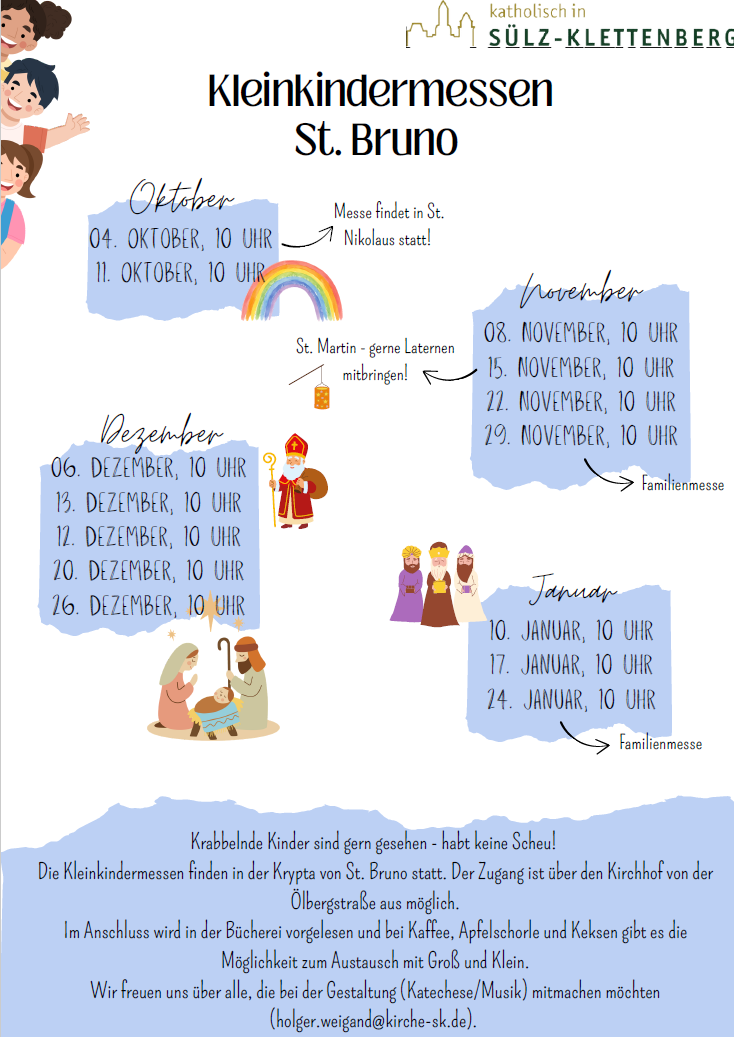Kleinkindermesse St. Bruno